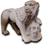 The lion of Ják