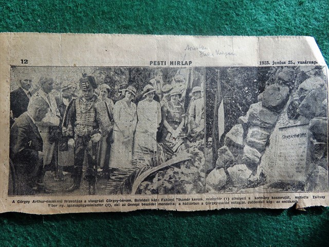 Görgei bérc 1933
