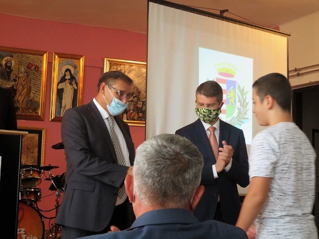 Csorba József, Nick polgármestere és. Ágh Péter országgyűlési képviselő
