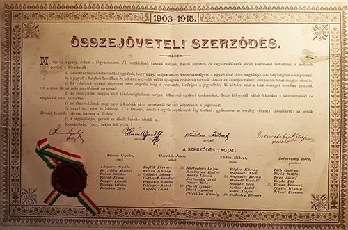 Összejöveteli szerződés