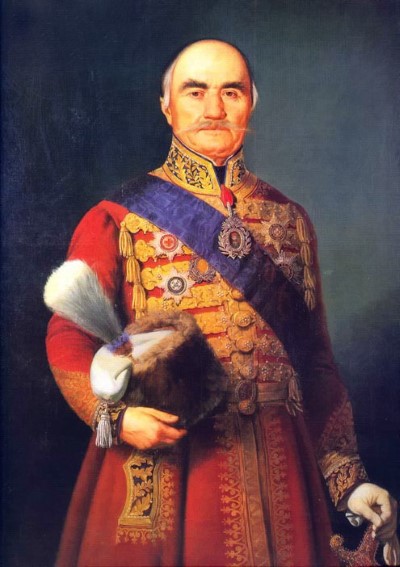 Milos Obrenovics szerb fejedelem