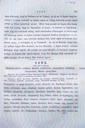 Marczaltöy György levele Szelestey Ádamnak - 1593