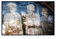 Jáki Nagy Márton and his relatives fresco